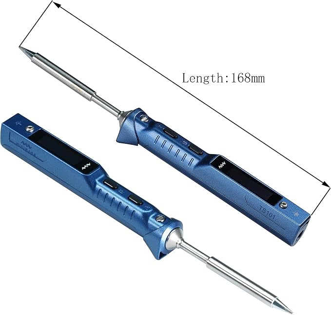 YKEY Original Blue TS101 Electronics Soldering Iron Station Kit USB Type C - Image 3