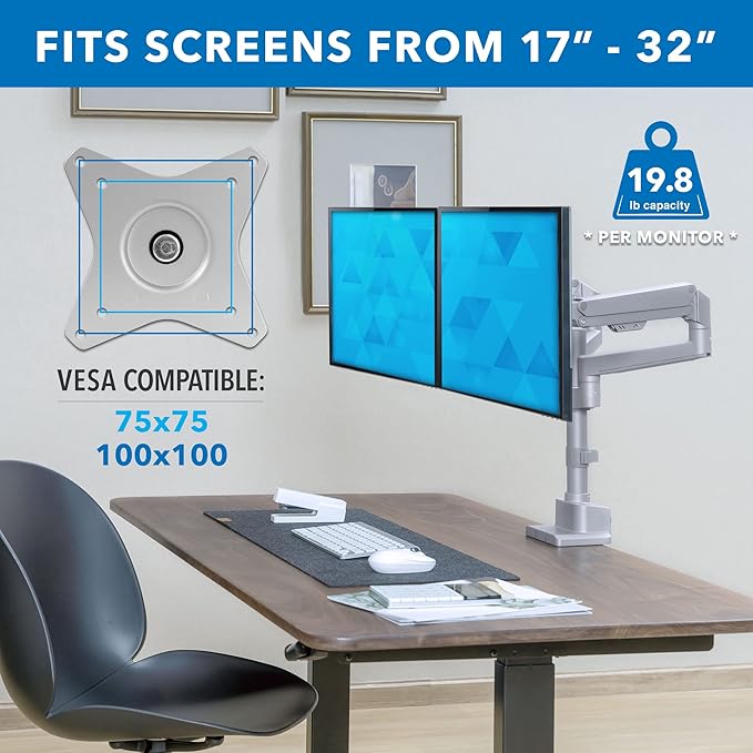 Mount-It! Dual Monitor Mount - Image 6