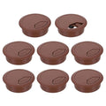 uxcell 8 Pcs 50mm Desk Grommet, Plastic Cable Hole Cover, Wire Cord Cable by uxcell