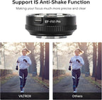 VILTROX EF-FX1 PRO Auto Focus Lens Mount Adapter Converter - Image 5