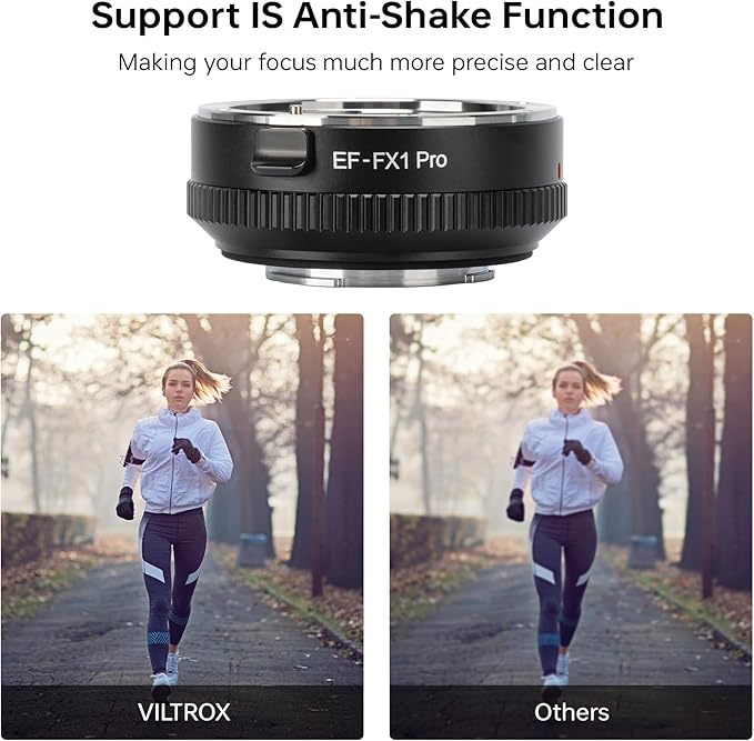 VILTROX EF-FX1 PRO Auto Focus Lens Mount Adapter Converter - Image 5