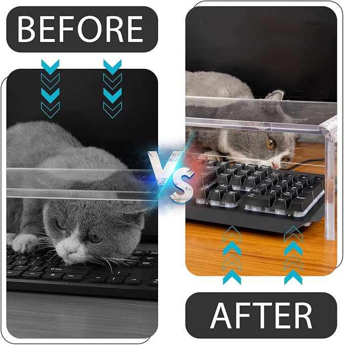 Anti-Cat keyboard cover, laptop keyboard covers cat proof, PC Desk Stand - Image 7
