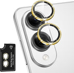 for Samsung Galaxy S25 Edge Camera Lens Protector, Individual Metal Ring by Btscase