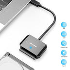 WAVLINK SATA to USB Type-C Hard Drive Cable, 5Gbps USB C to Sata Cable Support - Image 2