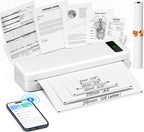 Portable Thermal Printer, Small Inkless Mobile Mini Printer by TATTMUSE