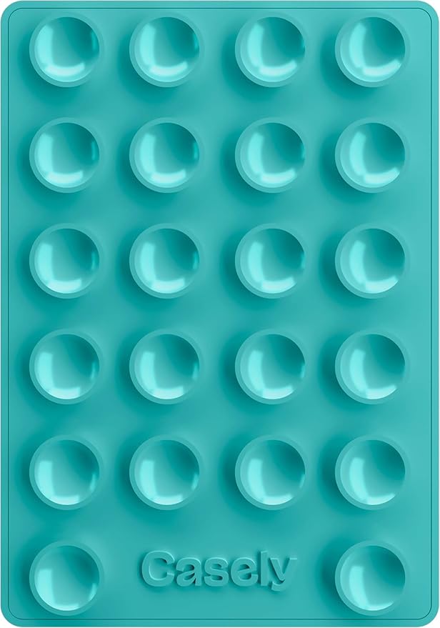 Casely Grippy Aquamarine MagSafe Compatible Cell Phone Mount Silicone Suction - Image 2
