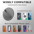 Magnetic Phone Ring Grip Holder, Silicone Finger Loop Grip, Compatible - Image 7
