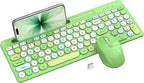 Colorful Wireless Keyboard and Mouse Combo by EDJO