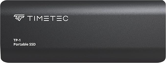 Timetec 2TB Portable External SSD USB3.2 Gen2 Type C Up to 550MB/s Ultra-Light by Timetec