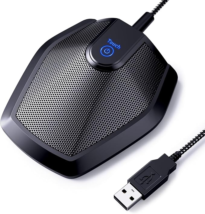 TONOR Conference USB Microphone, Omnidirectional Condenser PC Mic by TONOR
