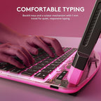 GUSGU Transparent Case with Wireless Keyboard only - Image 5