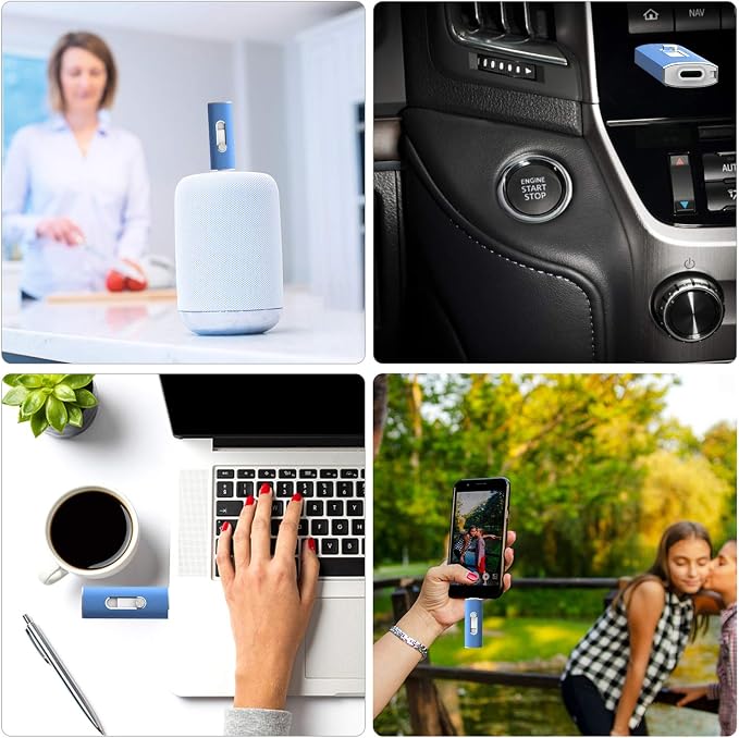 USB C Flash Drive Aiibe 128GB USB 3.1 Flash Drive Dual Drive USB Type-C Thumb - Image 7