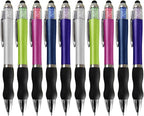 NC Ballpoint Pens 2 in 1 Stylus Pens Medium 1.0mm Point Black Ink by Linbsunne