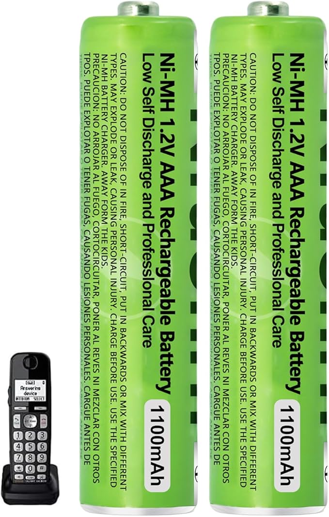 2 Pack NI-MH AAA Rechargeable Battery by Ni-MHRechargeableAAABattery