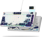 Womier S-K80 75% Keyboard with Color Multimedia Display Mechanical Gaming by Womier