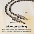 HiFiGo KEFINE Quatio in Ear Monitor, 2DD+2BA Hybrid IEMs - Image 7