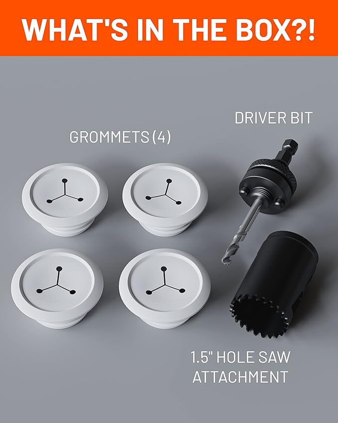 ECHOGEAR Wall Cable Hiders for Cable Management - Image 9