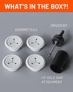 ECHOGEAR Wall Cable Hiders for Cable Management - Image 9