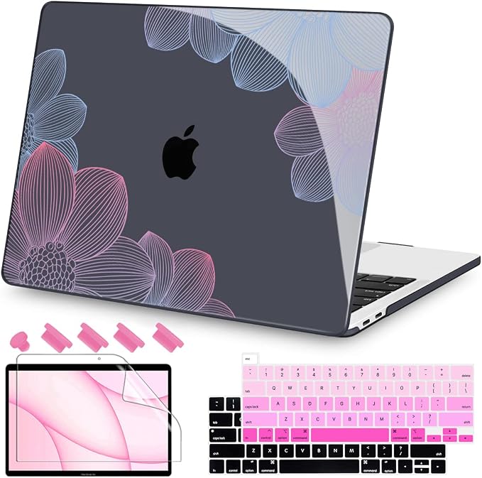 Teryeefi for MacBook Pro 13 inch Case M2 M1 2022 2020-2016 Release, Plastic by Teryeefi
