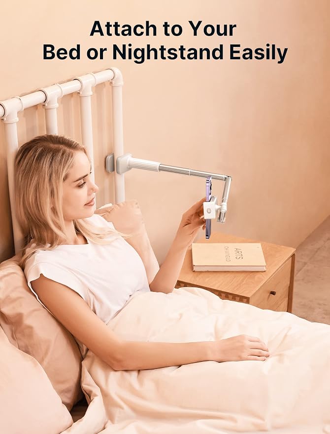 JSAUX Phone Holder for Desk and Bed Compatible - Image 5