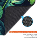 Square Mouse Pad Green Leaves, Personalized Premium-Textured Custom Mouse Mat - Image 5
