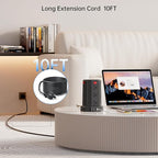 Power Strip Surge Protector, 10 Ft Extension Cord - Image 4