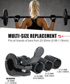 Barbell Clips 1 Inch Quick Release Weight Clamps 0.9-1.18inch Multi-Size - Image 3