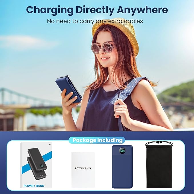 Portable Charger 33800mAh USB C Power Bank - Image 7
