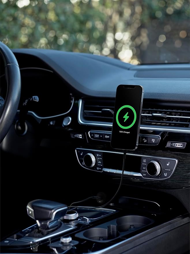 Belkin MagSafe-Compatible Magnetic Wireless Car Charger 10W - Image 7
