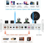 Douk Audio 2 Channel Bluetooth Vacuum Tube Preamp, Hi-Fi Headphone Amp - Image 8