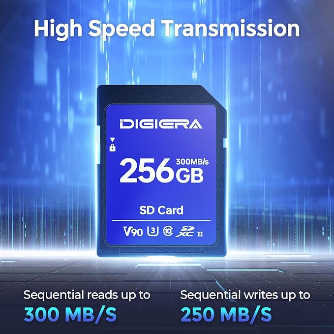 256GB LSU200 SDXC UHS-II Memory Card - Image 2