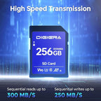 256GB LSU200 SDXC UHS-II Memory Card - Image 2