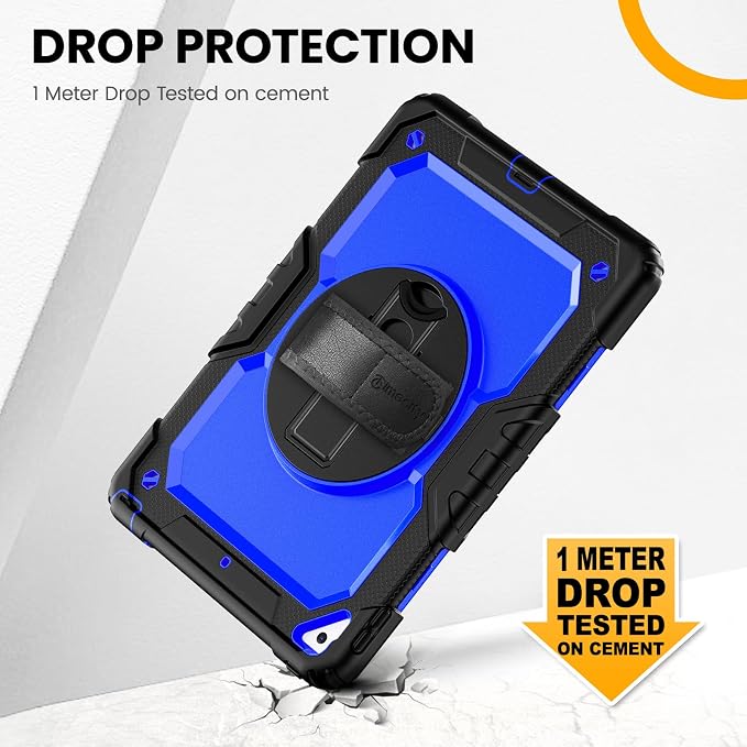 Timecity for iPad Air 3/ Pro 10.5 Inch Case, 360° Rotating Stand, Pencil Holder - Image 3