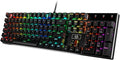 Redragon K556 RGB LED Backlit Wired Mechanical Gaming Keyboard, 104 Keys by REDRAGON