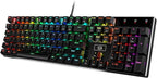 Redragon K556 RGB LED Backlit Wired Mechanical Gaming Keyboard, 104 Keys by REDRAGON