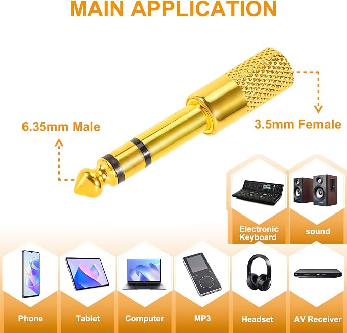 4 Pack Headphone Jack Adapter - Image 3