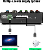 Professional 6-Channel Audio Mixer - Image 8