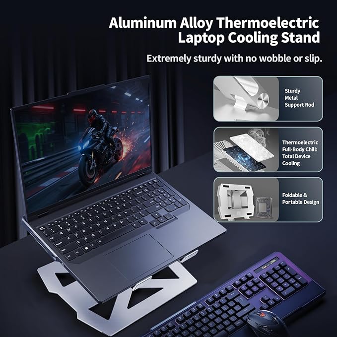 IMMOENUC Laptop Cooling Stand - Image 3