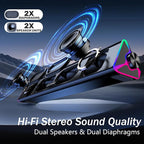 LENRUE Computer Speakers for Desktop, PC Speakers - Image 2
