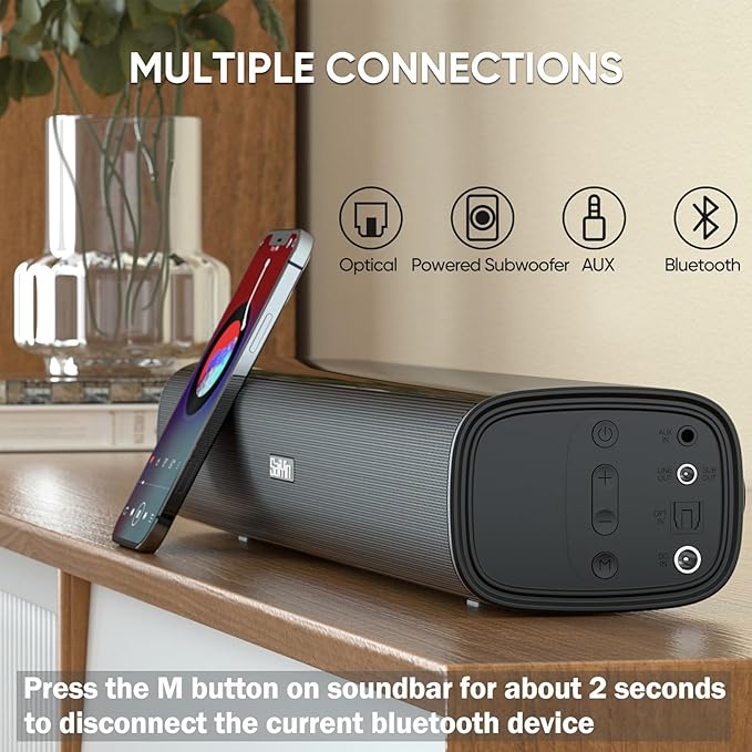 Saiyin Sound Bar, 17 inch Sound Bar - Image 5