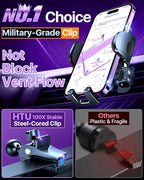 HTU 2025 Best Car Phone Holder 【Ultimate 5-in-1 & Upgraded 100+LBS Strongest - Image 6