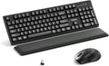 Wireless Keyboard and Mouse Combo by RECCAZR