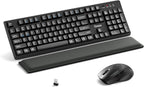 Wireless Keyboard and Mouse Combo by RECCAZR