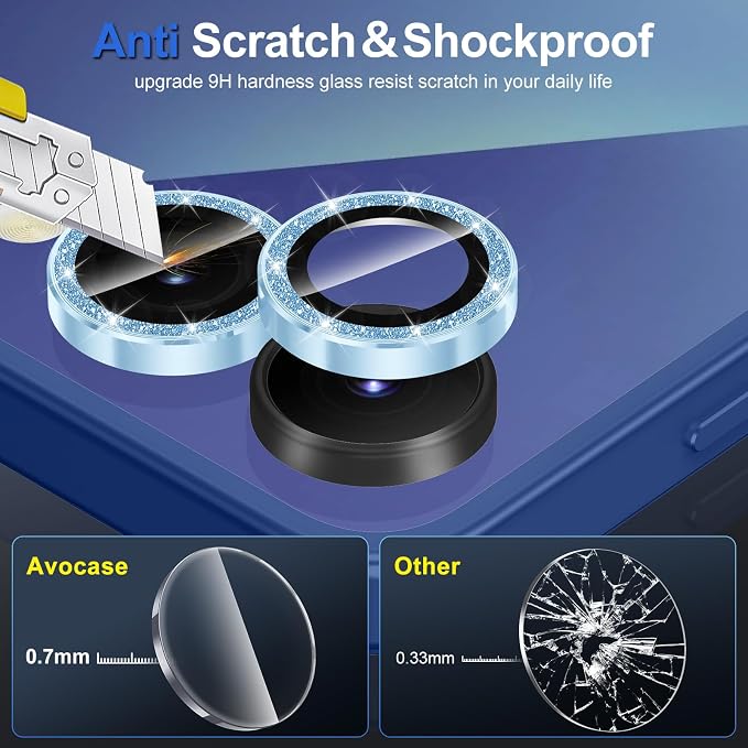 for Samsung Galaxy Z Flip 7 Camera Lens Protector, Individual Metal Ring - Image 3