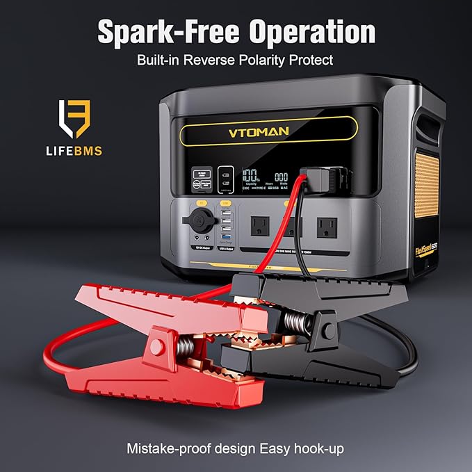 VTOMAN FlashSpeed 1500 Portable Power Station - Image 3