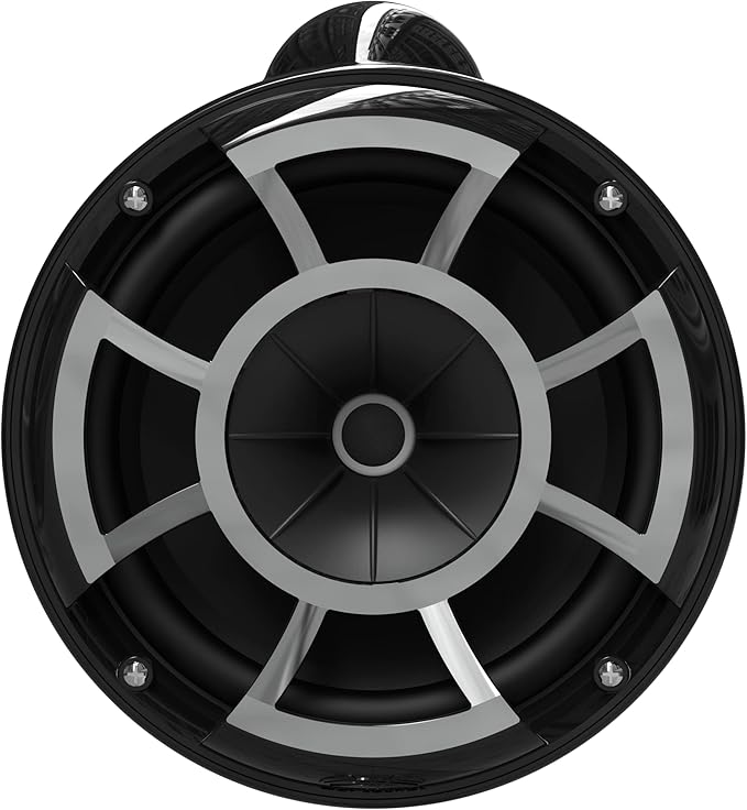 wet sounds Rev 8 Black V2 Revolution Series 8" Black Tower Speakers w/Swivel - Image 6