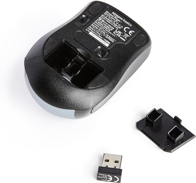 Amazon Basics 2.4 Ghz Wireless Optical Computer Mouse - Image 4