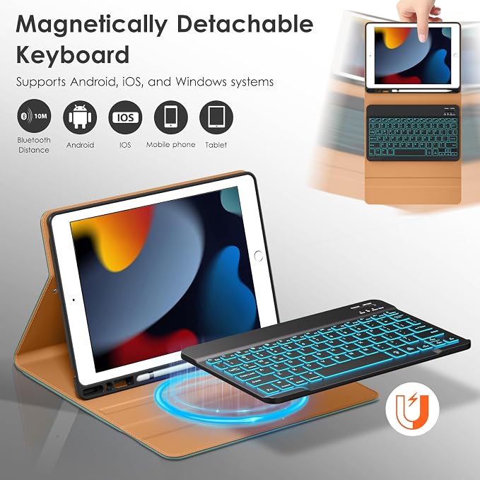 DTTO for iPad 9th/8th/7th Generation 10.2" Case 2021/2020/2019 - Image 4