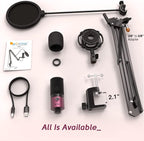 FIFINE Podcast Microphone Kit-USB PC Computer Recording Microphone, Condenser - Image 7