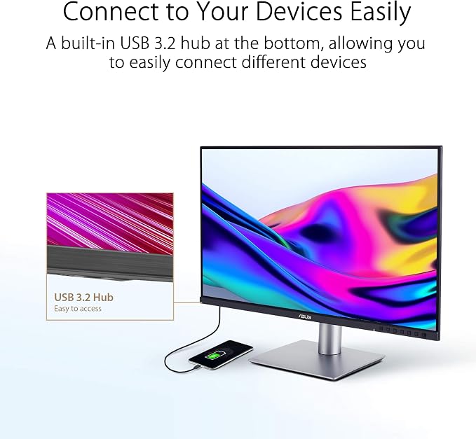 ASUS ProArt Display 24” 1440P Professional Monitor – IPS, Pre-Calibrated - Image 4